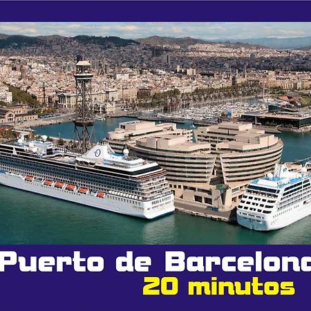 Atico Terraza, Airport-Bcn, Puerto-Cruceros Apart otel Viladecáns Dış mekan fotoğraf